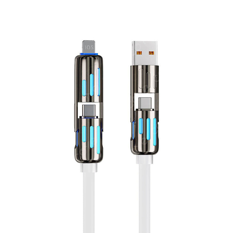 🔥Limited Time Buy 1 Get 1 Free⚡ 4-in-1 Multi 240W Fast Charging Cable⚡