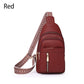 🔥2025 Hot Sale 50% OFF🔥Women's Vintage PU Leather Chest Bag