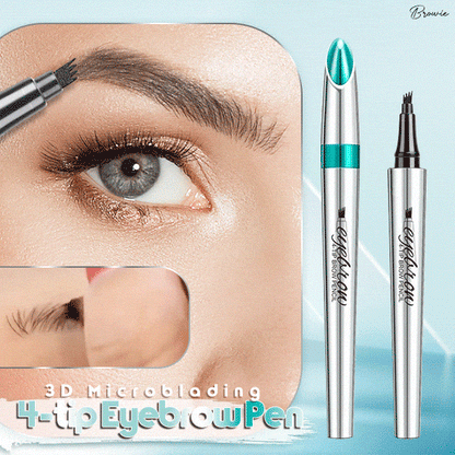 💎【BOGO】Pro 3D Microblading Pencil 💦 Waterproof & 4 Tips for Natural Brows!