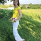 👖2025 HOT SALE💷Stretch Twill Cropped Wide Leg Pants