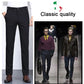 Elastic And Anti-crease Ice Silk Suit Pants