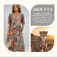 Safari Chic Leopard Dress