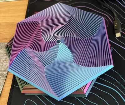 🔥Fractal Fidget Hexagon