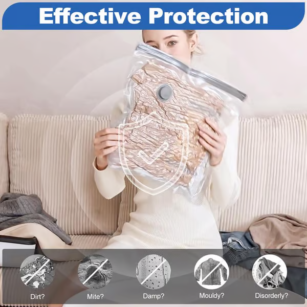 ✨LAST DAY ONLY 44% OFF🔥USB Electric Vacuum Compression Bags – Save Space, Travel Light!