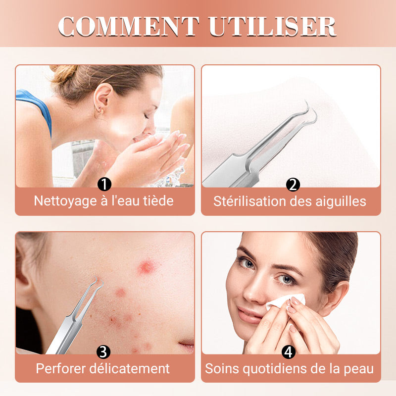 💓 50% discount 💥 Blackhead and Button Extraction Toolkit