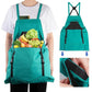 🎁 Hot Sale 49% OFF 🔥Cross Back Gardening Apron With Deep Kangaroo Release Pockets