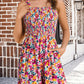 ⏰Hot Sale 48% Off💃Women's Summer Square Neck Sleeveless Loose Casual Short Smocked Romper