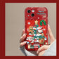 🎄Christmas Hot Sale🔥Christmas Tree Pendant Flip Mirror Case Cover For iPhone🎅