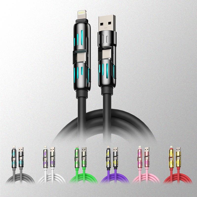 🔥Limited Time Buy 1 Get 1 Free⚡ 4-in-1 Multi 240W Fast Charging Cable⚡