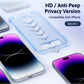 🔥50% OFF🔥4K HD/Anti-Peeping Tempered Glass Screen Protector with Auto Dust-elimination Installation for iPhone