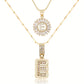 💖2 Pack - Initial Letter Pendant Necklaces