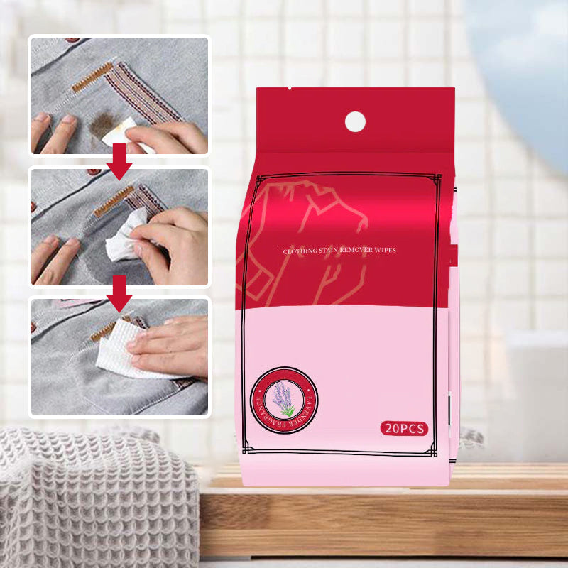 🔥Hot Sale 50%Off🔥Stain Removal Wet Wipes - Buy 5 Get 5 Free！