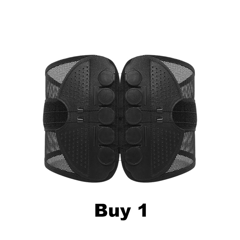 ✨Relieve Back Pain Anytime, Anywhere🎉Adjustable Double Pulley Breathable Lumbar Support Shaping Waist Belt