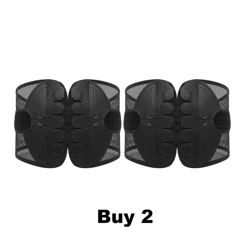 ✨Relieve Back Pain Anytime, Anywhere🎉Adjustable Double Pulley Breathable Lumbar Support Shaping Waist Belt