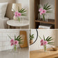 Transparent Butterfly-Inspired Decorative Vase