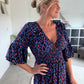 Leopard Shirred Waist Dress