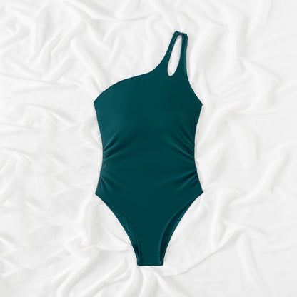🩱Vacation Sale -50% OFF🏝️ - ✨One Shoulder One Piece Swimsuit