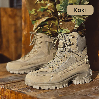 🔥HOT SALE🔥 Waterproof and Non-Slip High Top Tactical Sports Boots (Improved Durability)