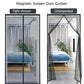Mesh Curtain Door - Instant Mosquito Net Screen for Flies & Insects Easy Fastening Anti-Mosquito Door Curtain Modern Minimalist Style