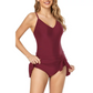 🔥Summer Big Sale 50% OFF🩱Women's Tummy Control Slim Fit Plus Size One Piece Swimsuit