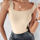 🏆 Last Day Special Price £11.99!! 💐 Women’s U-Neck Tank Tops with Built-In Bra