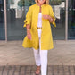 🔥2025 New Product💥Solid Color Long Cotton Shirt Jackets For Women