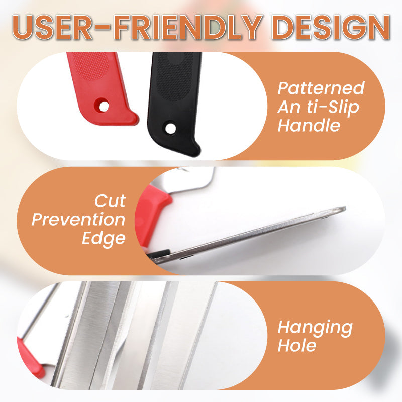 ⚡2025 Hot Sale 50% OFF 🔥🏆Stainless Steel Shredder Knife - Save your cooking time and energy⏳🍳