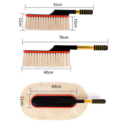 "Luxury Car Care: Premium Wax Brush & Dusting Wand for Ultimate Cleaning"💥💥