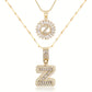 💖2 Pack - Initial Letter Pendant Necklaces