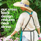 🎁 Hot Sale 49% OFF 🔥Cross Back Gardening Apron With Deep Kangaroo Release Pockets