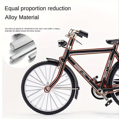 🌈2025 New Products🔥 DIY Alloy Mini Bicycle Model