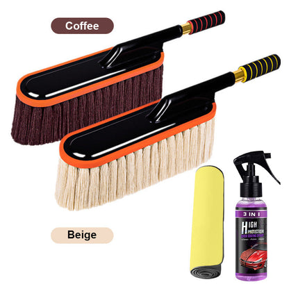 "Luxury Car Care: Premium Wax Brush & Dusting Wand for Ultimate Cleaning"💥💥