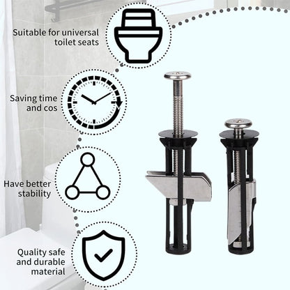 🔥2025 Hot Sale🔥Heavy Duty Toilet Seat Fastener Bolt kit