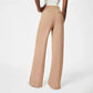 Winter High Stretch High Waist Wide Leg Trousers