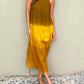 Women's Casual Cotton And Linen Sleeveless Slit Gradient Tie-dye Long Dress