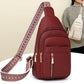 🔥2025 Hot Sale 50% OFF🔥Women's Vintage PU Leather Chest Bag