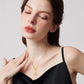 🎉Spring Hot Sale🎉Gingko Necklace with Diamonds