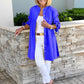 🔥2025 New Product💥Solid Color Long Cotton Shirt Jackets For Women