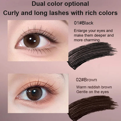🔥 Hot Sale 60% OFF🔥🔥[Waterproof and Non-Smudging] Lengthening And Curling Long-lasting Mascara