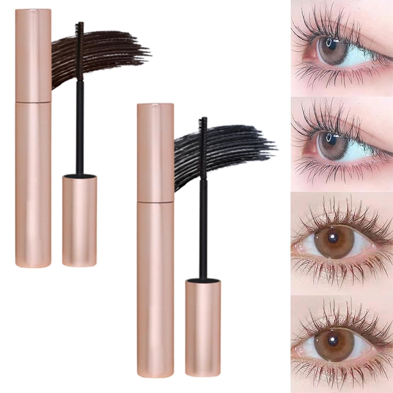 🔥 Hot Sale 60% OFF🔥🔥[Waterproof and Non-Smudging] Lengthening And Curling Long-lasting Mascara