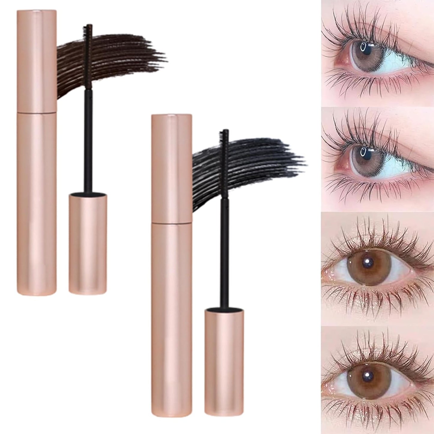🔥 Hot Sale 60% OFF🔥🔥[Waterproof and Non-Smudging] Lengthening And Curling Long-lasting Mascara