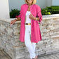 🔥2025 New Product💥Solid Color Long Cotton Shirt Jackets For Women