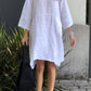 🌸Spring Specials🌸Casual solid color cotton and linen dress