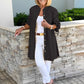 🔥2025 New Product💥Solid Color Long Cotton Shirt Jackets For Women