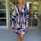 🔥HOT SALE 50% OFF🔥V Neck Three Quarter Sleeve Dress
