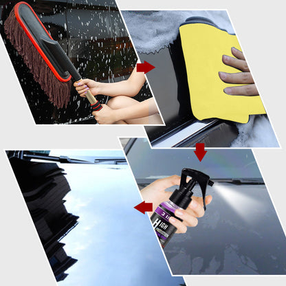 "Luxury Car Care: Premium Wax Brush & Dusting Wand for Ultimate Cleaning"💥💥