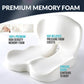 💥Non-Slip Memory Foam Seat Cushion – Prostate Pressure Relief, Sciatica Pain Relief, Breathable Mesh & Universal Fit for Car, Office & Wheelchair