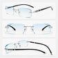 🔥New Sapphire High Hardness Anti-Blue Dual-Use Reading Glasses✨（The more you buy, the higher the discount）
