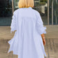 🔥2025 New Product💥Solid Color Long Cotton Shirt Jackets For Women