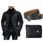 ⏰ Ultimo Giorno di Saldi – SCONTO 50% ✨Trench da uomo impermeabile di media lunghezza